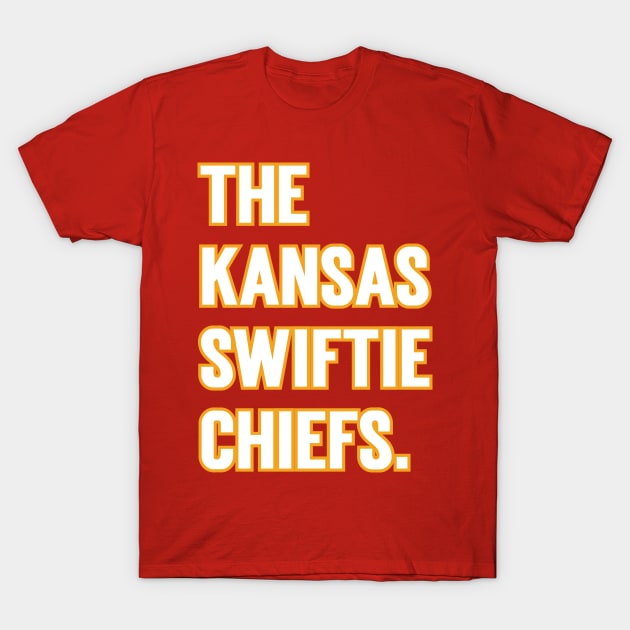 The Kansas Swiftie Chiefs. v4 T-Shirt by Emma